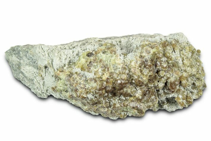 Sparkling Demantoid Garnet Cluster in Matrix - Mexico #358515